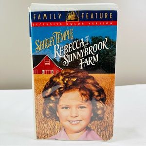 SHIRLEY TEMPLE “REBECCA OF SUNNYBROOK FARM” VHS TWENTIETH CENTURY FOX MOVIE